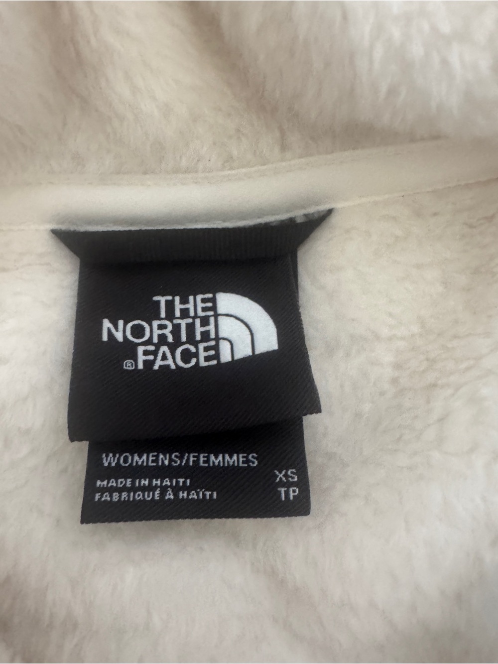 The North Face Women's Cream Sherpa Zip-Up Jacket - Picture 2 of 3
